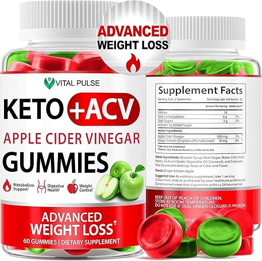 Keto ACV Gummies for Weight Loss: The Ultimate Fat-Burning Snack!